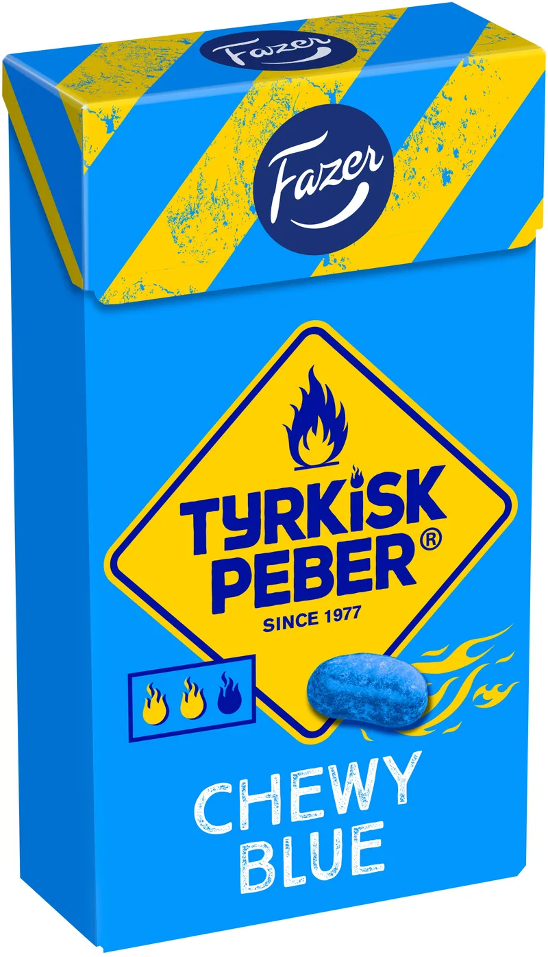 Fazer Tyrkisk Peber Chewy サルミアッキパスティル 38 g｜お菓子と食